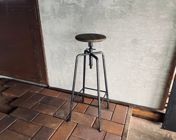 Iron stool （注文製作品）