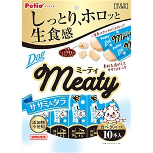 ペティオＭｅａｔｙ ササミ＆タラ10g×10本