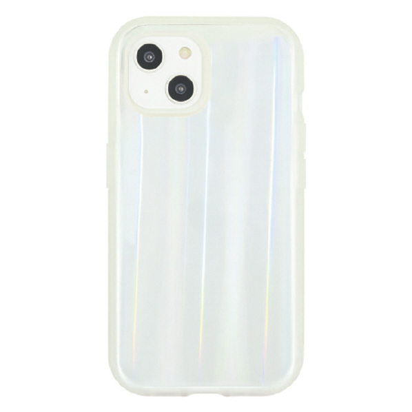 グルマンディーズ iPhone 15/14/13用耐衝撃ケース IIIIFIT CLEAR PREMIUM レーザー IFT-153RZ