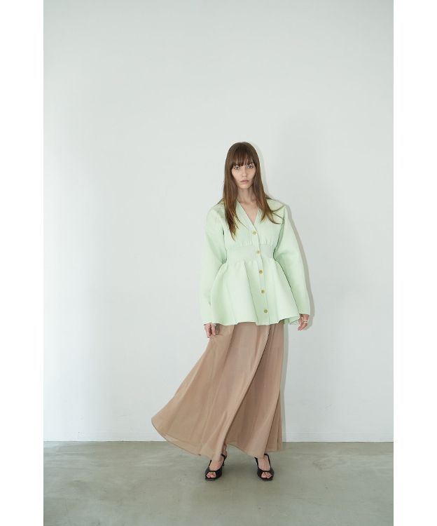 クラネ/SHEER FLARE MERMAID SKIRT