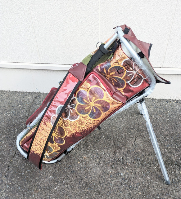 『オビカラ』golf　　golfBag　サンプル品を作成中