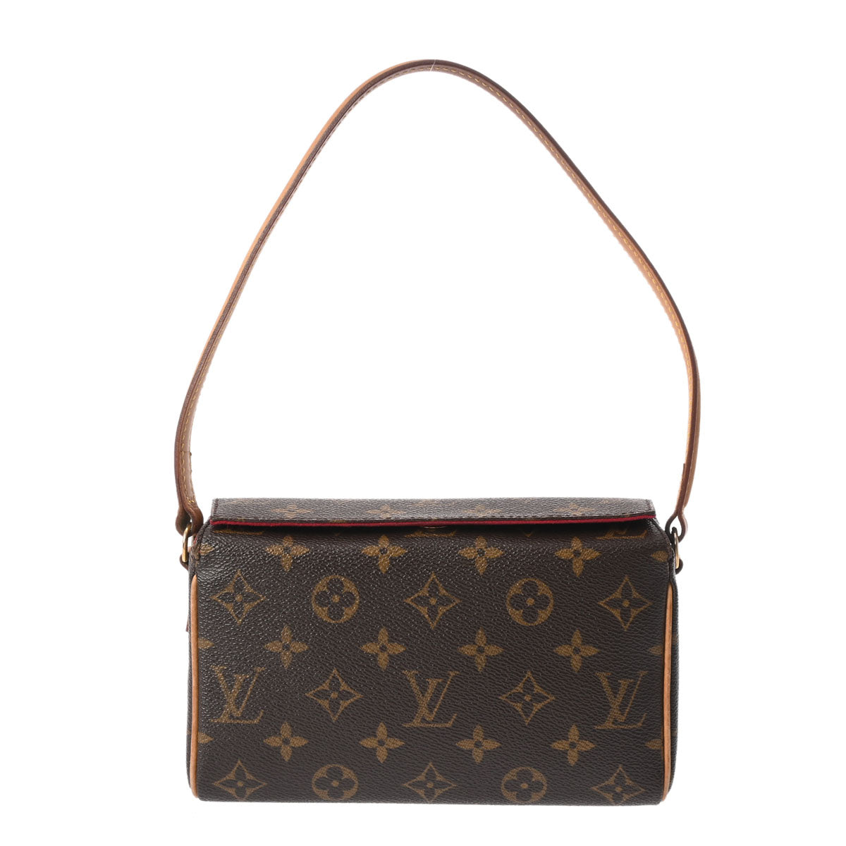 LOUIS VUITTON ルイヴィトン モノグラム レシタル ブラウン M51900 レディース モノグラムキャンバス ハンドバッグ Bランク 中古 