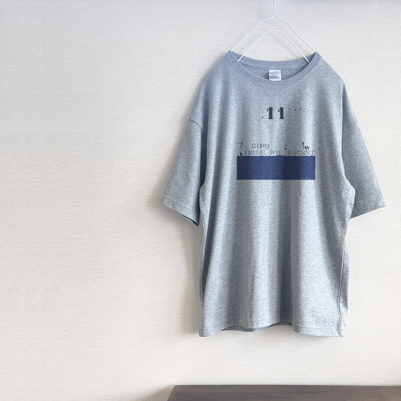 eleven label　シンプルTシャツ（グレー）