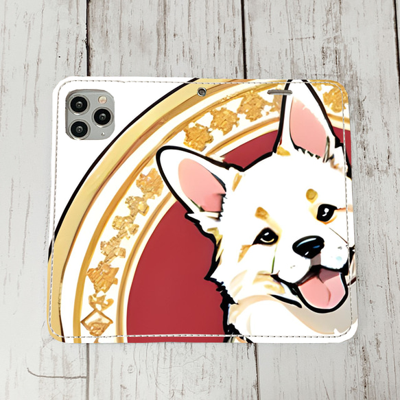 iphoneケース1-2-33 iphone 手帳 犬・イヌ・ワンちゃん 箱13 かわいい アイフォン iface