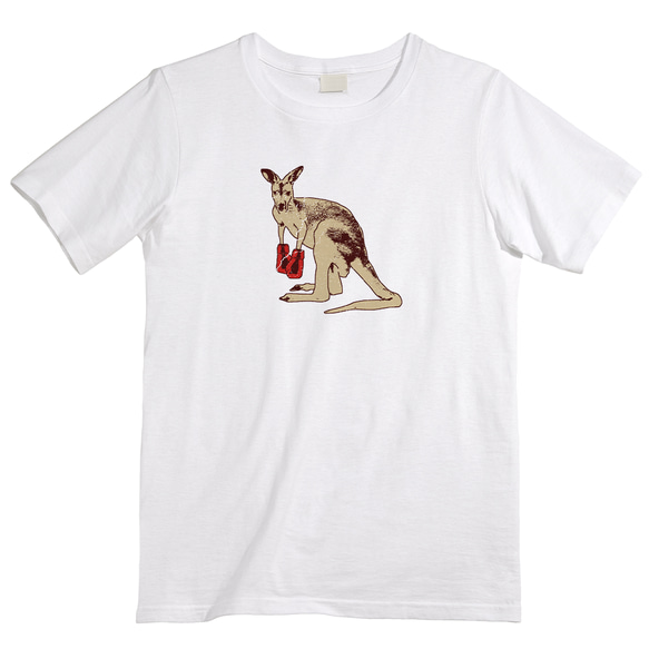 [Tシャツ] Fighting kangaroo