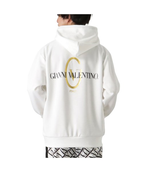 GIANNI VALENTINO ジャンニバレンチノ ポンチ素材 パーカー 2478－2452