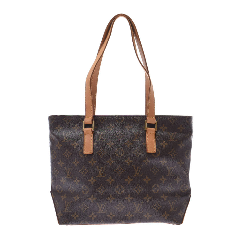 LOUIS VUITTON ルイヴィトン モノグラム カバピアノ ブラウン M51148 ユニセックス モノグラムキャンバス トートバッグ Bランク 中古 