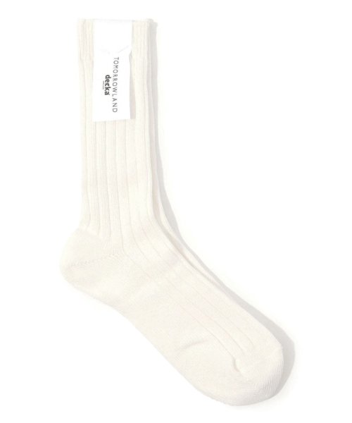 【別注】decka Heavyweight Socks リブソックス