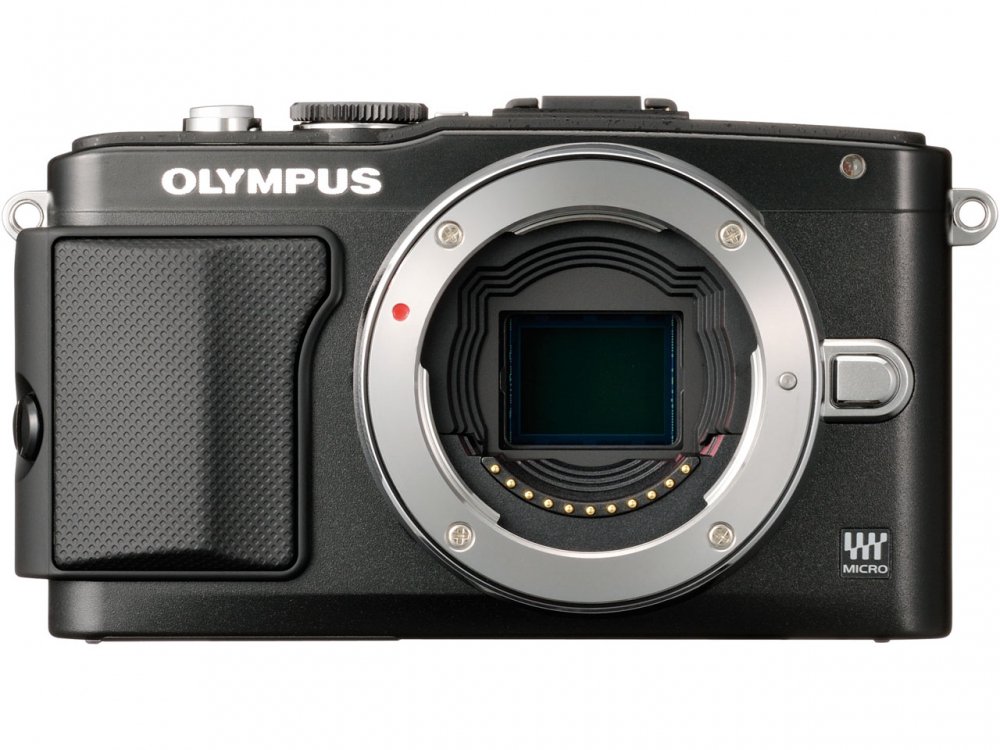 OLYMPUS ミラーレス一眼 PEN Lite E-PL5 ボディ ブラック E-PL5 BODY BLK【中古品】