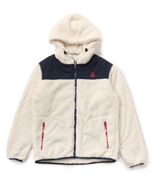 チャムス/ELMO FLEECE FULL ZIP PARKA (エルモフリース フルジップ パー･･･