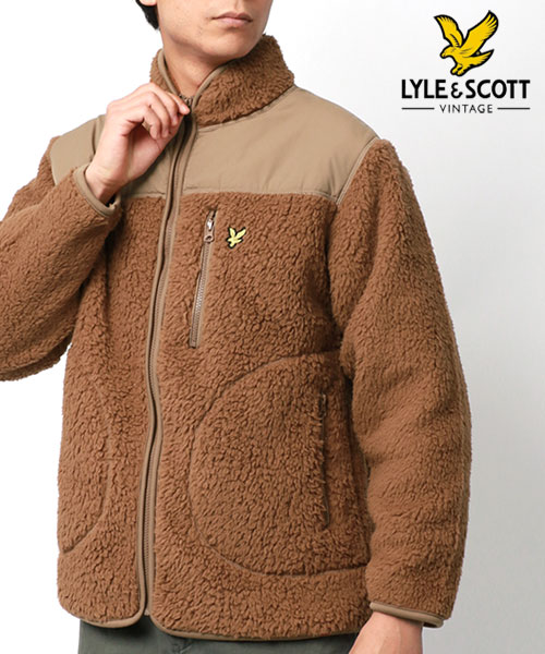 マルカワ/【LYLE&SCOTT】ライル＆スコット ボアフリースブルゾン