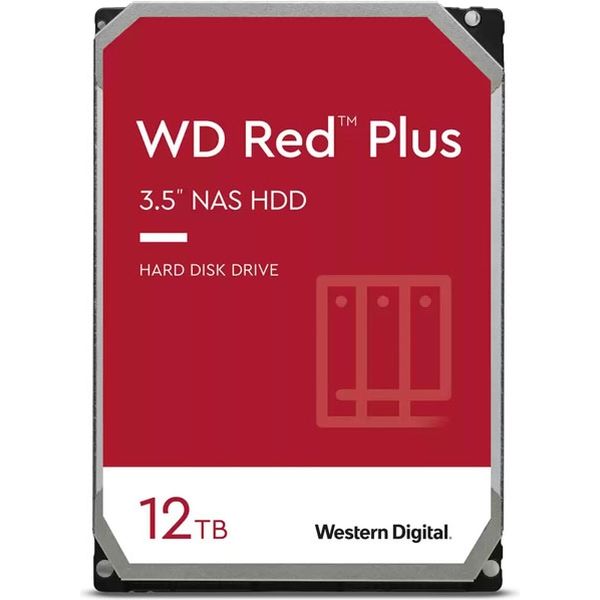 WD HDD 内蔵ハードディスク 3.5インチ 12TB WD Red NAS用 3年保証 WD120EFBX（直送品）