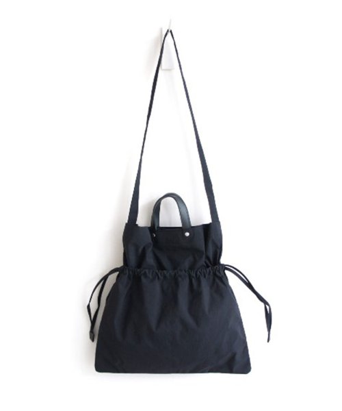 【TIDEWAY / タイドウェイ】TUSSRE 2WAY TOTE S 巾着 ショルダーバッグ 2WAY トートバッグ ナイロン