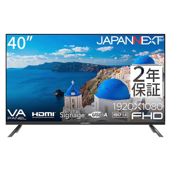 JAPANNEXT 40インチ フルHD大型液晶モニター JN-V40TFHD-U-H2 1台