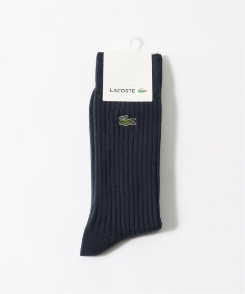 LACOSTE (ラコステ) 3*2リブクルーソックス RAM992J－99