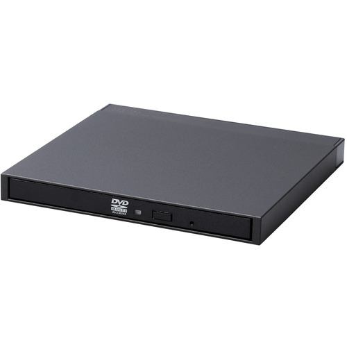 【台数限定】ロジテック LDR-PML8U3CLBK ポータブルDVDドライブ USB3.2(Gen1) M-DISC対応 書き込みソフト付 Type-Cケーブル付 ブラック