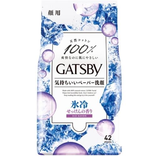 マンダム フェイシャルペーパー アイスタイプ せっけんの香り 〈徳用タイプ〉 GATSBY