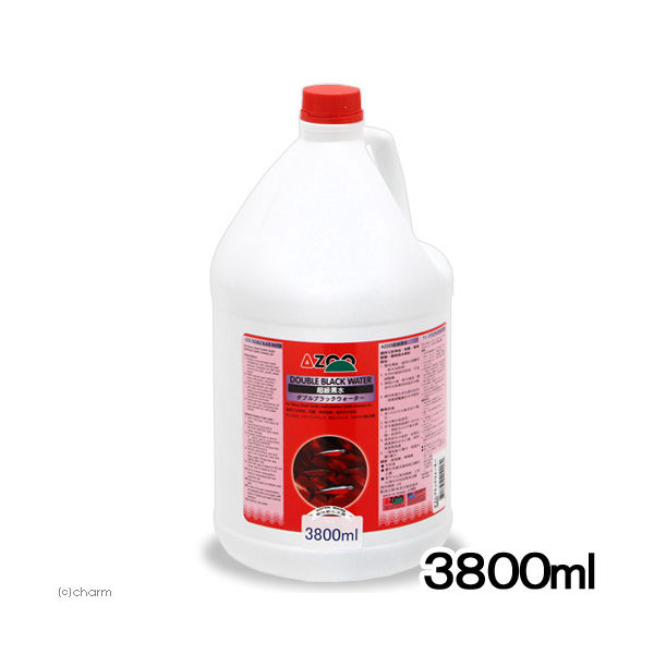 アズージャパン ダブルブラックウォーター　３８００ｍｌ　水質調整剤　ブラックウォーター 4714954400064 1個（直送品）