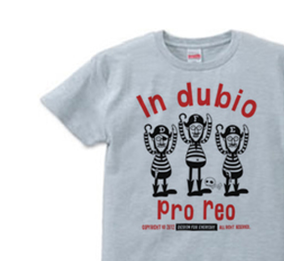 海賊～in dubio pro reo～　S～XL　Tシャツ【受注生産品】