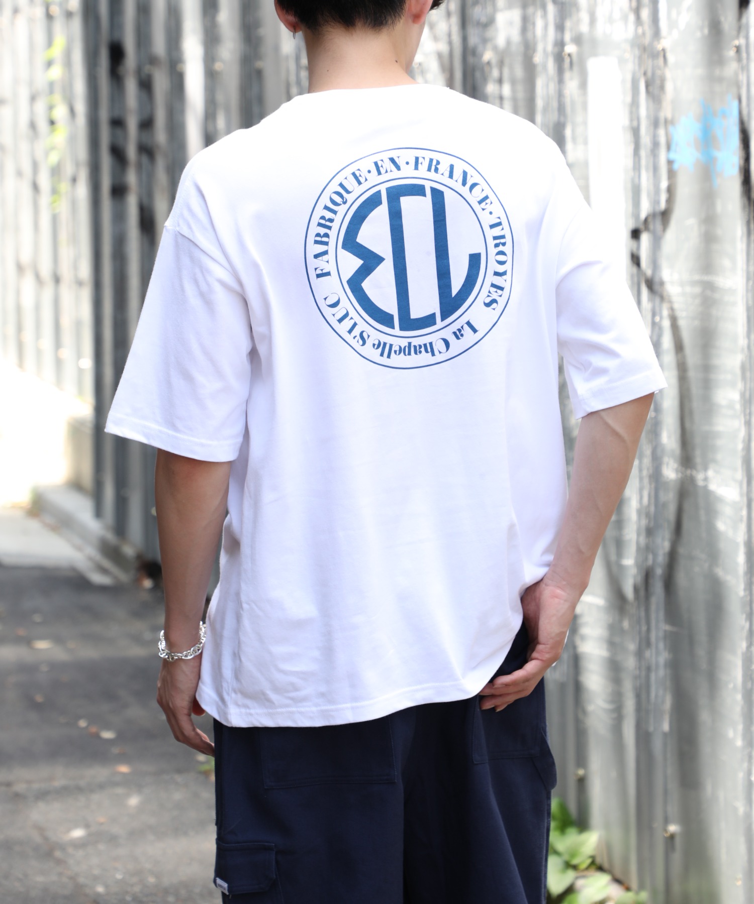 エムシーエル/【MCL / エムシーエル】Over size back print Tee/オーバ･･･