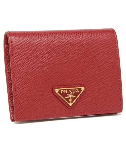 プラダ 折財布 レディース PRADA 1MV204 QHH F068Z レッド