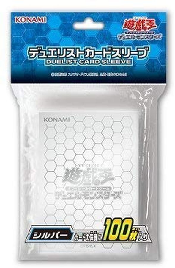 〔状態A-〕スリーブ『スリーブシルバー』100枚入り【-】{-}《スリーブ》