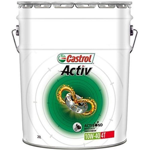 CASTROL Activ X-tra アクティブエクストラ 10W-40 部分合成油 20L 16952（直送品）