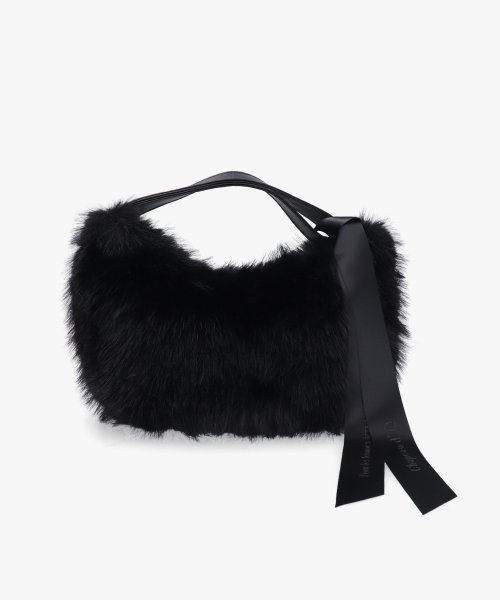 Chapeau d O  One Handle Fur Bag