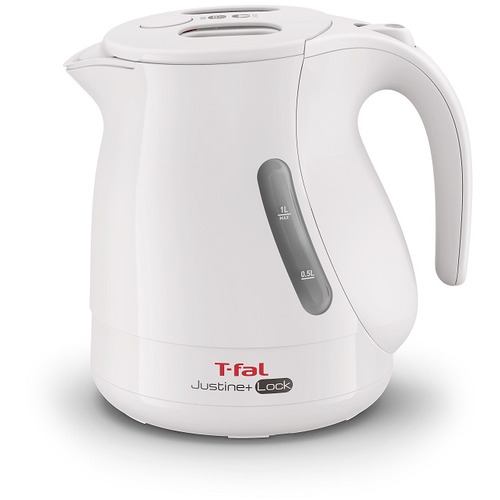 ティファール KO4421JP 電気ケトル ジャスティンプラスロック ホワイト1.0L T-faL・ジャスティンプラスロック 1.0L ホワイト