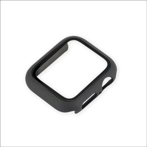 ナカバヤシ SMWC-AW401BK Apple Watch SE用 液晶保護ガラス+ケース 40mmブラック