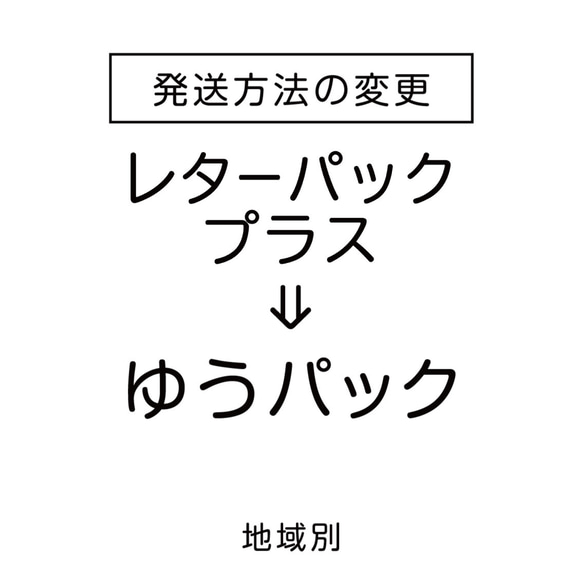 額縁ありの発送方法変更