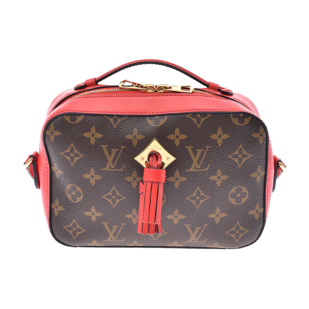 LOUIS VUITTON ルイヴィトン モノグラム サントンジュ コクリコ M43556 レディース モノグラムキャンバス ショルダーバッグ Aランク 中古 