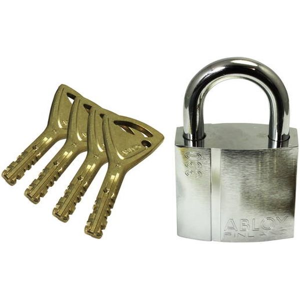 【錠前・カギ】ハイロジック ABLOY PadLock 5本キー