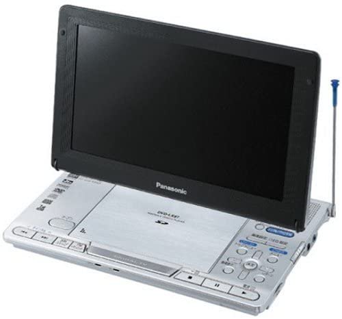 パナソニック ポータブルDVDプレーヤー 9型ワイド液晶搭載 DVD-LX97-S【中古品】