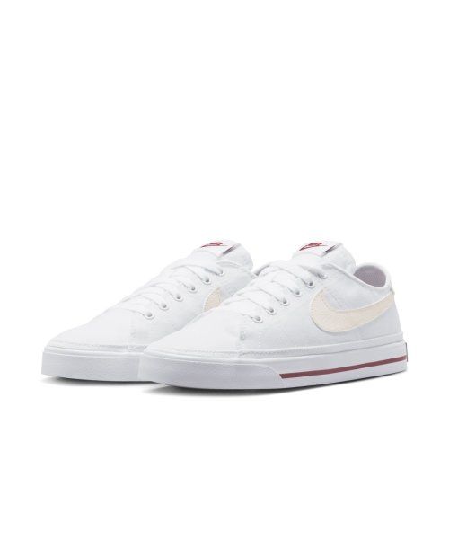 ナイキ NIKE レディース スニーカー コート レガシー キャンバス CZ0294 104 ホワイト アイボリー ローカット NI－CZ0294104