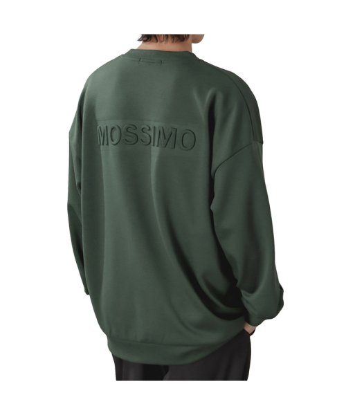 MOSSIMO モッシモ ポンチ素材 エンボスクルートレーナー 2473－3802