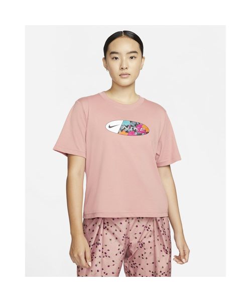 NIKE/ナイキ ウィメンズ NSW ボクシー アイコン クラッシュ S/S Tシャツ