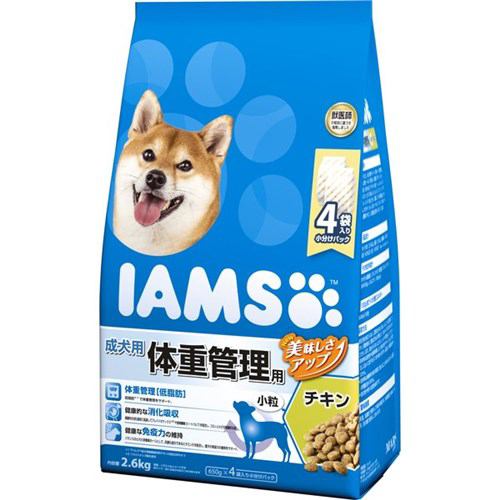 マース アイムス 成犬用 体重管理用 チキン小粒 2.6kg