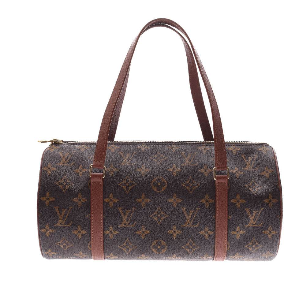 LOUIS VUITTON ルイヴィトン モノグラム パピヨンGM 旧型 ブラウン M51385 レディース モノグラムキャンバス ハンドバッグ Aランク 中古 