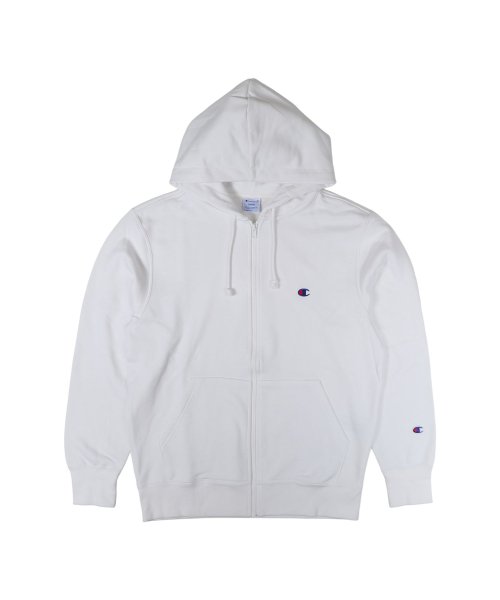 チャンピオン Champion パーカー スウェット ジップアップ メンズ ZIP FOODED SWEAT SHIRT ブラック ホワイト グレー ネイビー