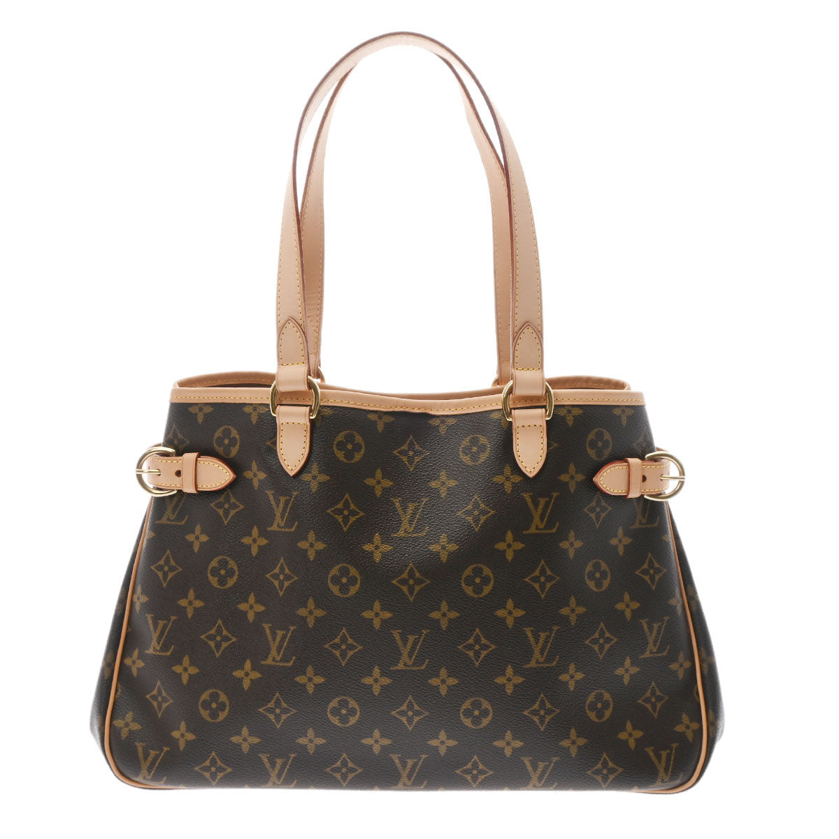 LOUIS VUITTON ルイヴィトン モノグラム バティニョール オリゾンタル ブラウン M51154 レディース モノグラムキャンバス トートバッグ Aランク 中古 