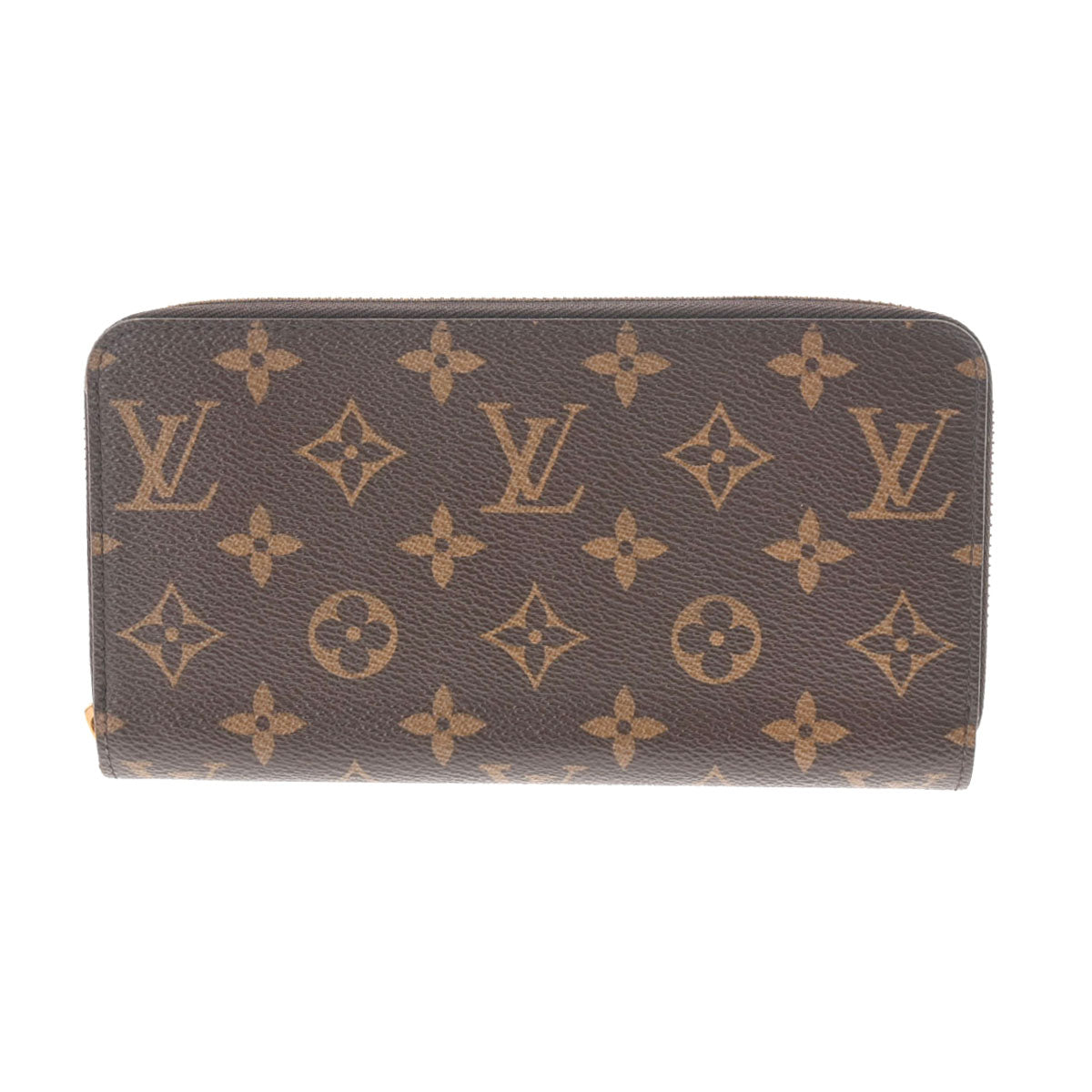 LOUIS VUITTON ルイヴィトン モノグラム ジッピーウォレット フューシャ M41895 レディース モノグラムキャンバス 長財布 Aランク 中古 