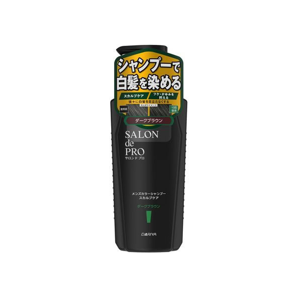 ダリヤ サロンドプロ メンズカラーシャンプー ダークブラウン 250mL FCU8425