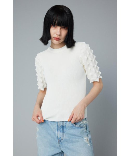 ［予約］Thorn sleeve knit tops