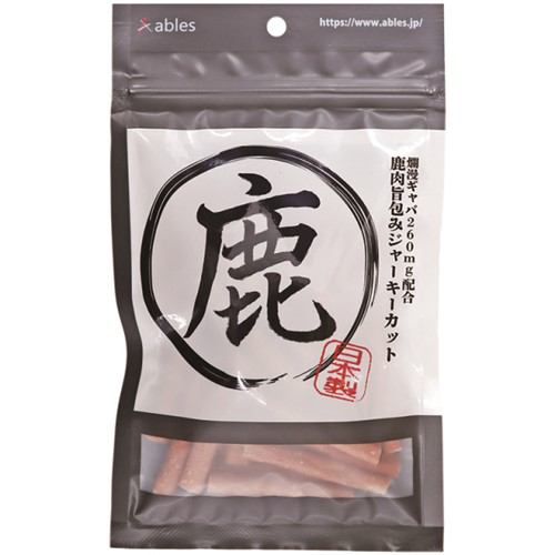 国泰ジャパン 鹿肉旨包みジャーキーカット 70g