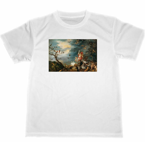 ヤン・ブリューゲル　（父）　ドライ　Tシャツ　空気のアレゴリー　　名画　絵画　グッズ　美術　アート