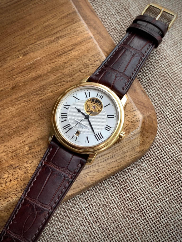 オーダー作製フレデリック・コンスタント(frederique constant)時計ベルト高級革時計ベルト