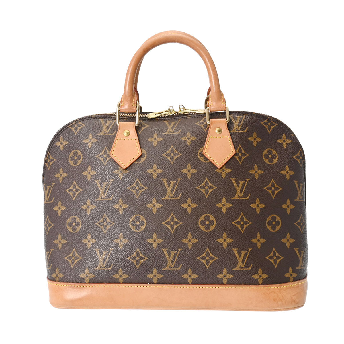 LOUIS VUITTON ルイヴィトン モノグラム アルマ ブラウン M51130 レディース モノグラムキャンバス ハンドバッグ Bランク 中古 