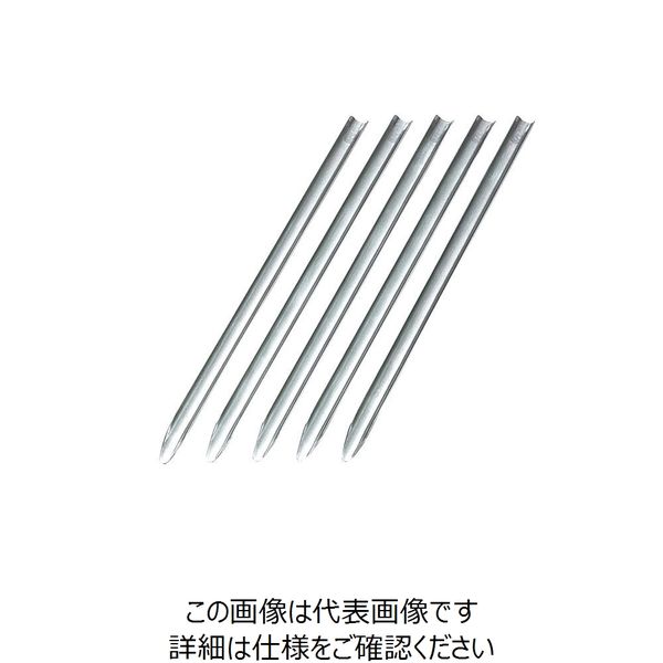 ナリカ ケミカルスティック(薬品さじ)ステンレス製(5本組) F35-4050 1セット(15本:5本×3セット)（直送品）