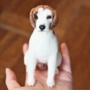 【オーダーメイドペット】羊毛フェルト、うちの子　犬ぬいぐるみ、フェルト犬、羊毛犬、肖像画、犬猫人形 プレゼントやギフトに